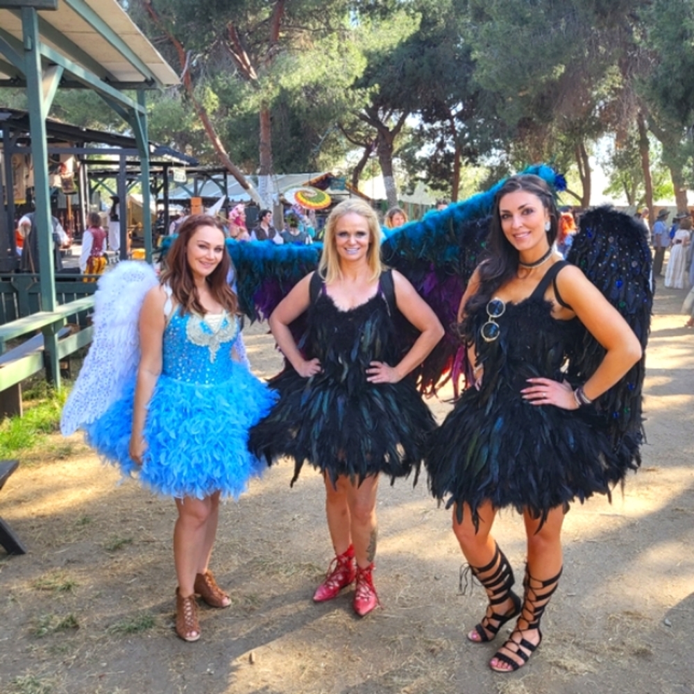 Handmade Fairy Feather COSTUME no wings - Picture 5 of 7